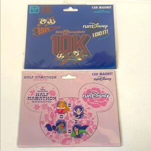 💥3/10 Sale - runDisney Car Magnet Set
